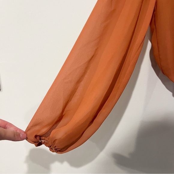 Aritzia Wilfred Talmont Bodysuit Blouse - Picture 2 of 9